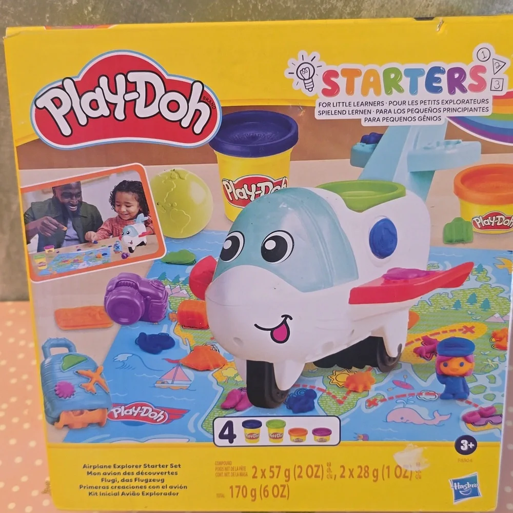 Play-Doh Airplane Explorer Starter Set - Ages 3+ New
